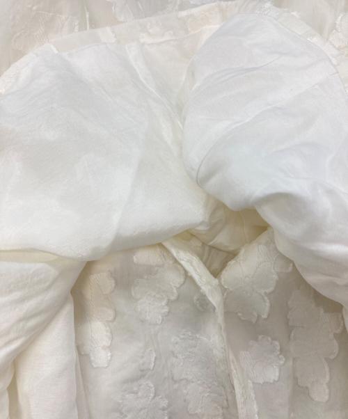 EMPORIO ARMANI（エンポリオアルマーニ）EMPORIO ARMANI (エンポリオアルマーニ) テーラードジャケット/エンポリオアルマーニ/WNG40T W9918 ホワイト サイズ:42/Sの古着・服飾アイテム