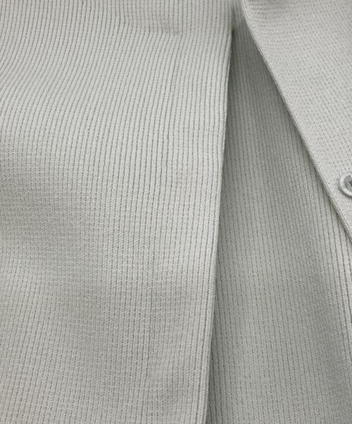 CELFORD（セルフォード）CELFORD (セルフォード) ペプラムニットカーディガン/セルフォード/CWNT191068 グリーン サイズ:38の古着・服飾アイテム