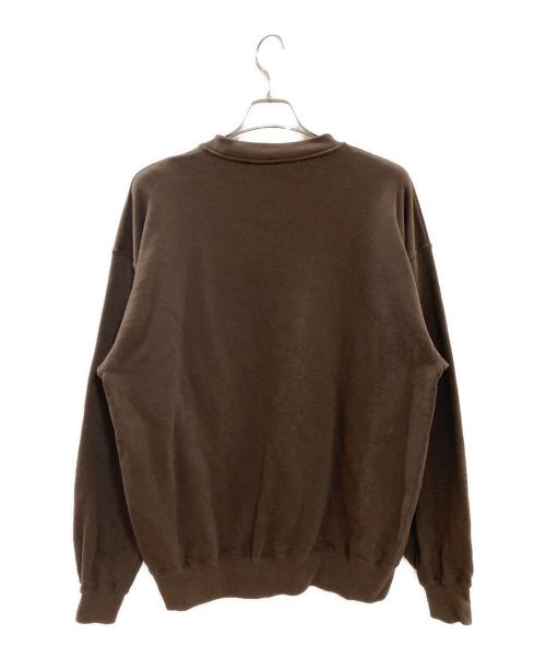 No Problemo（ノープロブレモ）No Problemo (ノープロブレモ) SWEAT SHIRT/ノープロブレモ/1212-343-8531 ブラウン サイズ:Lの古着・服飾アイテム