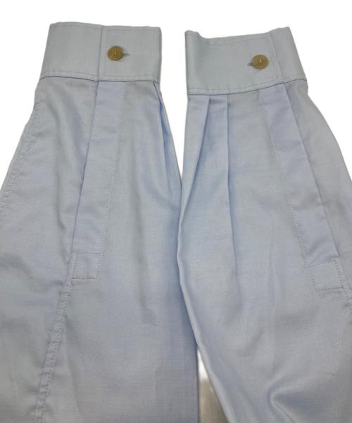 LOEWE（ロエベ）LOEWE (ロエベ) フロントタイアシンメトリークレリックシャツワンピース/ロエベ/S2176101FA ブルー サイズ:Sの古着・服飾アイテム