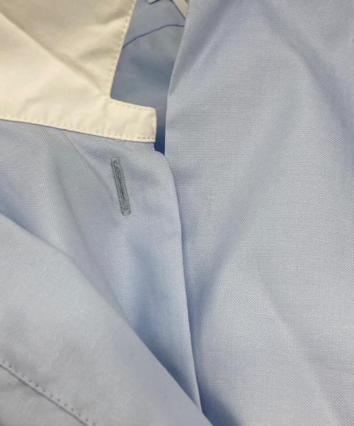 LOEWE（ロエベ）LOEWE (ロエベ) フロントタイアシンメトリークレリックシャツワンピース/ロエベ/S2176101FA ブルー サイズ:Sの古着・服飾アイテム