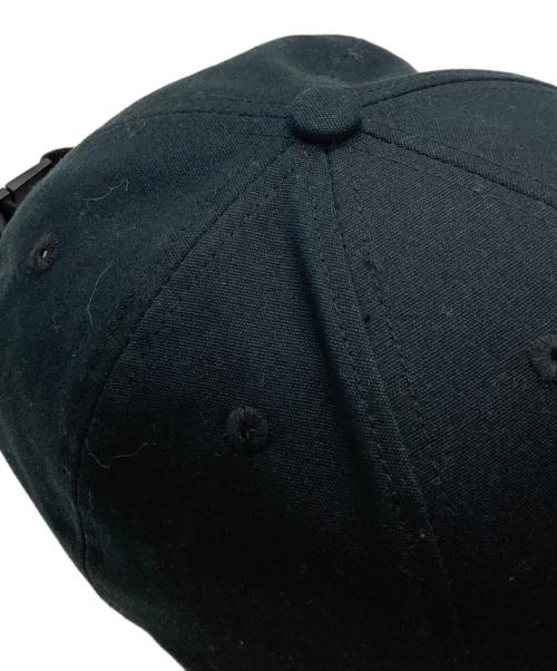 STONE ISLAND（ストーンアイランド）STONE ISLAND (ストーンアイランド) Logo cotton baseball capK1S159100996S0065/ストーンアイランド ブラックの古着・服飾アイテム