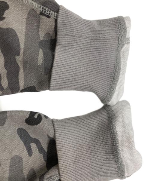 AKM（エーケーエム）AKM (エーケーエム) 明細ダブルジップパーカー/エーケーエム/Y2K グレー サイズ:Mの古着・服飾アイテム