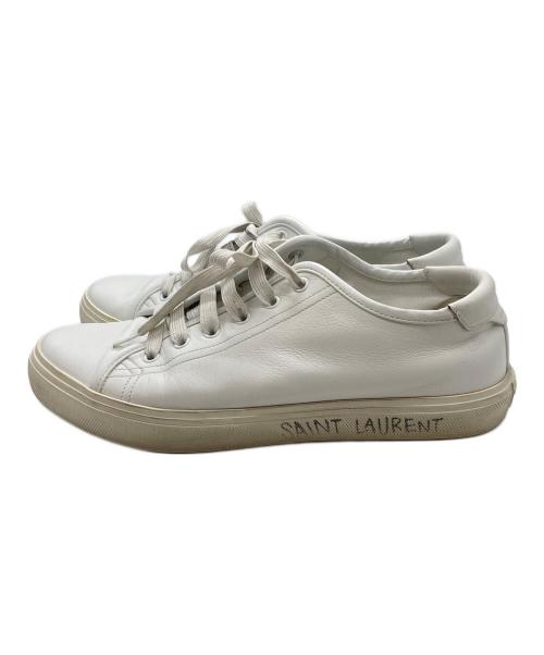 Saint Laurent Paris（サンローランパリ）Saint Laurent Paris (サンローランパリ) MALIBUスニーカー/サンローランパリ/649250 00NG0 ホワイト サイズ:40の古着・服飾アイテム