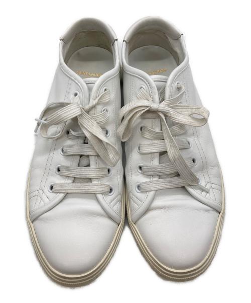 Saint Laurent Paris（サンローランパリ）Saint Laurent Paris (サンローランパリ) MALIBUスニーカー/サンローランパリ/649250 00NG0 ホワイト サイズ:40の古着・服飾アイテム