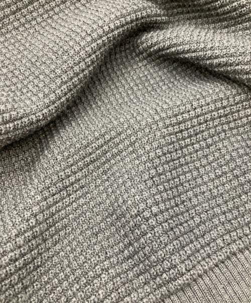 MONCLER（モンクレール）MONCLER (モンクレール) GIROCOLLO TRICOTニット/モンクレール/F20919C73300 A9364 グレー サイズ:Sの古着・服飾アイテム