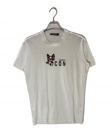 DSQUARED2（ディースクエアード）の古着「Tシャツ/ディースクエアード/S79GC0015 S23009」｜ホワイト