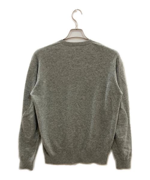 991（キューキューイチ）991 (キューキューイチ) カシミヤニット/キューキューイチ/YAIA222M グレー サイズ:48の古着・服飾アイテム