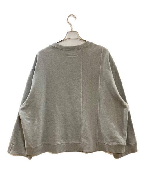 MM6 Maison Margiela（エムエムシックスメゾンマルジェラ）MM6 Maison Margiela (エムエムシックスメゾンマルジェラ) バンドスウェットシャツ/エムエムシックスメゾンマルジェラ/S52GU0197 S25337 グレー サイズ:Sの古着・服飾アイテム