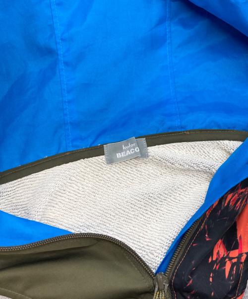 kolor/BEACON（カラービーコン）kolor/BEACON (カラービーコン) SWITCHING HOOD SWEAT PARKA/カラービーコン/20SBM-T06233 グレー×カーキ サイズ:3の古着・服飾アイテム