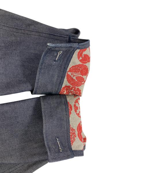 COMME des GARCONS SHIRT（コムデギャルソンシャツ）COMME des GARCONS SHIRT (コムデギャルソンシャツ) 家紋裏地デニムブルゾン/コムデギャルソンシャツ/W11004 インディゴ サイズ:Sの古着・服飾アイテム
