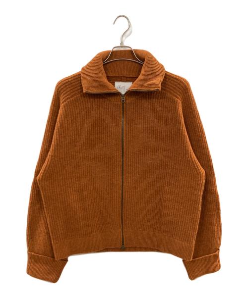 ANCELLM（アンセルム）ANCELLM (アンセルム) DRIVERS KNIT/ドライバーズニット/アンセルム/ANC-KN07 ブラウン サイズ:Mの古着・服飾アイテム