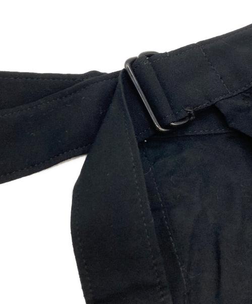 Yohji Yamamoto pour homme（ヨウジヤマモト プールオム）Yohji Yamamoto pour homme (ヨウジヤマモト プールオム) ラップスカート/ヨウジヤマモト プールオム/HZ-S01-218 ブラック サイズ:3の古着・服飾アイテム