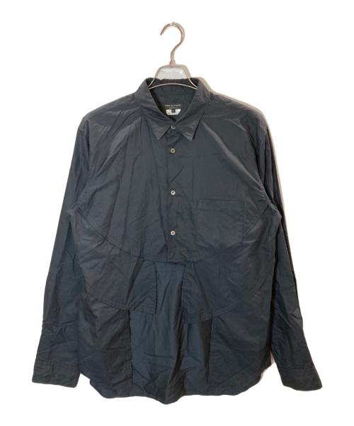 COMME des GARCONS HOMME PLUS（コムデギャルソンオムプリュス）COMME des GARCONS HOMME PLUS (コムデギャルソンオムプリュス) 長袖シャツ/コムデギャルソンオムプリュス/PI-B021/AD2021 ネイビー サイズ:Lの古着・服飾アイテム