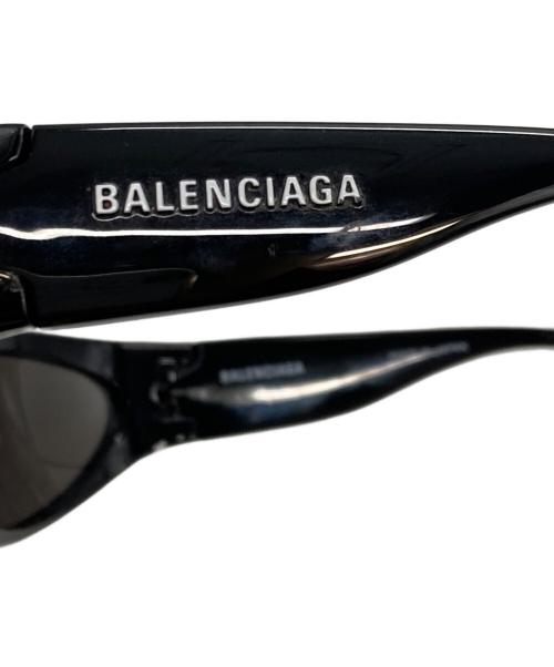 BALENCIAGA（バレンシアガ）BALENCIAGA (バレンシアガ) SWIFT OVAL サングラス/バレンシアガ/BB0157S/65□17-125 ブラック サイズ:65□17-125の古着・服飾アイテム