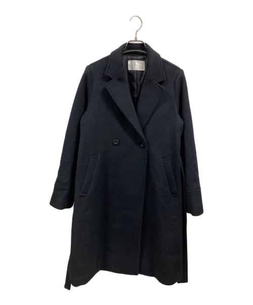 index（インデックス）index (インデックス) カシミヤ混ダブルチェスターコート/インデックス/C58-95007 ネイビー サイズ:ｍの古着・服飾アイテム