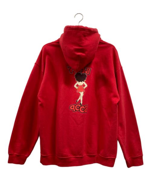 GILDAN（ギルダン）GILDAN (ギルダン) プルオーバーパーカー レッド サイズ:Lの古着・服飾アイテム