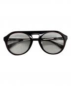 DRIES VAN NOTEN×Linda Farrowドリスヴァンノッテン×リンダ ファロー）の古着「サングラス/ドリスヴァンノッテン/リンダ ファロー/DVN/65/9/54□23-140」｜ブラウン