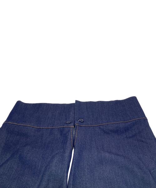 LAGUNA MOON（ラグナムーン）LAGUNA MOON (ラグナムーン) ワイドスリーブタイネックシャツ ネイビー サイズ:Freeの古着・服飾アイテム