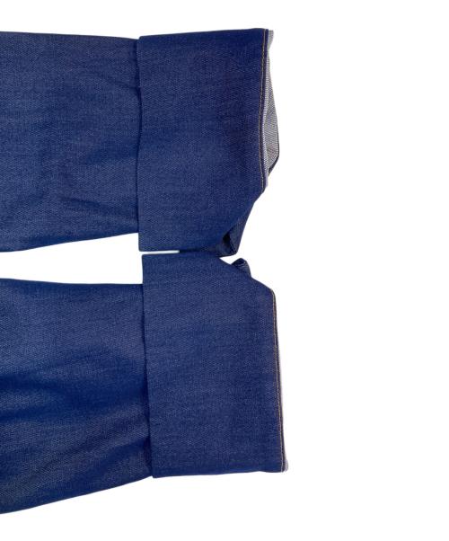 LAGUNA MOON（ラグナムーン）LAGUNA MOON (ラグナムーン) ワイドスリーブタイネックシャツ ネイビー サイズ:Freeの古着・服飾アイテム