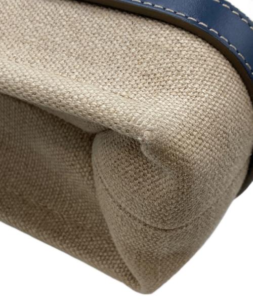 Chloe（クロエ）Chloe (クロエ) WOODY スモールトートバッグ/クロエ/03 23 70 65 アイボリー×ブルーの古着・服飾アイテム