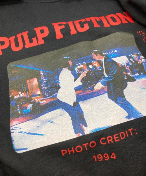 WACKO MARIA（ワコマリア）WACKO MARIA (ワコマリア) JERZEES (ジャージーズ) プリントスウェット/パルプフィクション/ワコマリア/ジャージーズ ブラック サイズ:Lの古着・服飾アイテム