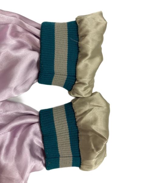 TEN STRIKE（テンストライク）TEN STRIKE (テンストライク) スカジャン/テンストライク/うる星やつら ブラック×グリーン サイズ:XLの古着・服飾アイテム