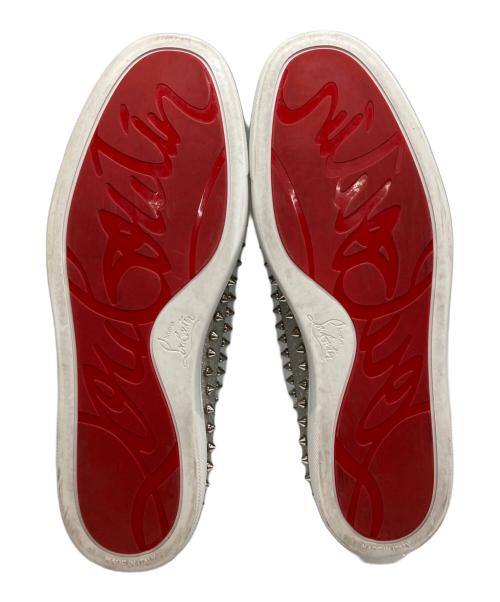 Christian Louboutin（クリスチャン・ルブタン）Christian Louboutin (クリスチャン・ルブタン) スリッポン/クリスチャン・ルブタン シルバー サイズ:43 1/2の古着・服飾アイテム