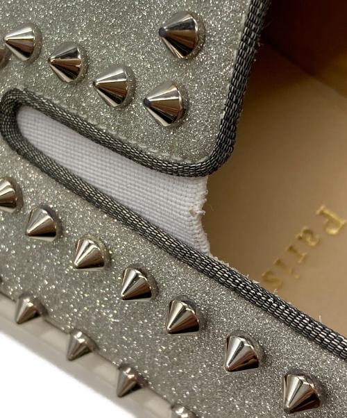 Christian Louboutin（クリスチャン・ルブタン）Christian Louboutin (クリスチャン・ルブタン) スリッポン/クリスチャン・ルブタン シルバー サイズ:43 1/2の古着・服飾アイテム