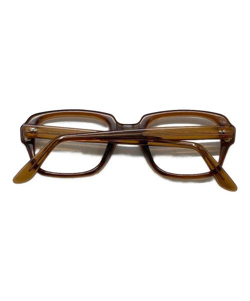 USS military（ユーエスエス）USS military (ユーエスエス) 80’ｓセーフティサングラス ブラウン サイズ:SIZE 4 1/2-5 3/4の古着・服飾アイテム