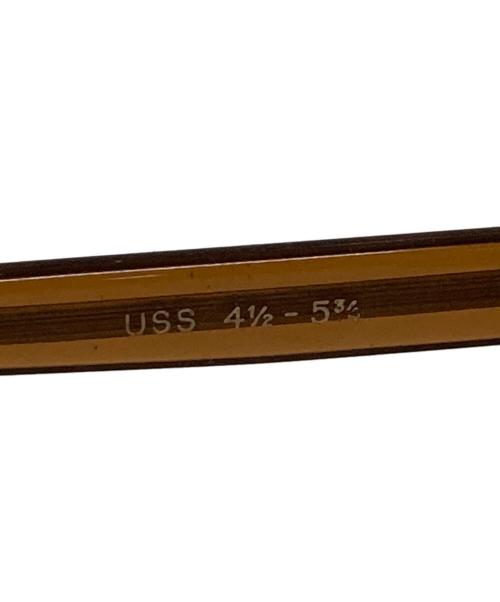 USS military（ユーエスエス）USS military (ユーエスエス) 80’ｓセーフティサングラス ブラウン サイズ:SIZE 4 1/2-5 3/4の古着・服飾アイテム