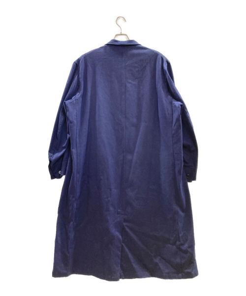DEBOSQUE PAUWELS MERVILLE（デボスク ポーウェル メルヴィル）DEBOSQUE PAUWELS MERVILLE (デボスク ポーウェル メルヴィル) ミリタリーショップコート/フランス軍/デボスクポーウェルメルヴィル　フランス軍 ブルー サイズ:116/120の古着・服飾アイテム