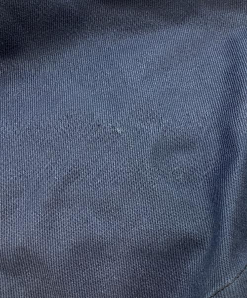 DEBOSQUE PAUWELS MERVILLE（デボスク ポーウェル メルヴィル）DEBOSQUE PAUWELS MERVILLE (デボスク ポーウェル メルヴィル) ミリタリーショップコート/フランス軍/デボスクポーウェルメルヴィル　フランス軍 ブルー サイズ:116/120の古着・服飾アイテム