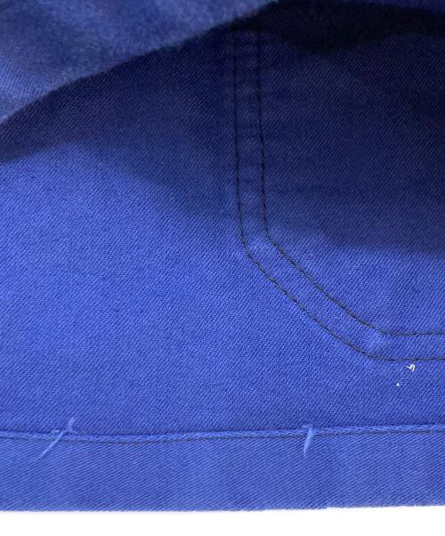 LE LABOUREUR（ル ラブルール）LE LABOUREUR (ル ラブルール) モールスキンワークジャケット/ル ラブルール ブルー サイズ:表記なしの古着・服飾アイテム