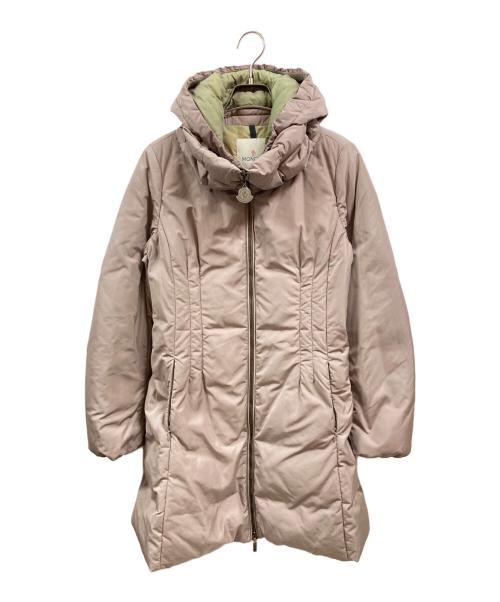 MONCLER（モンクレール）MONCLER (モンクレール) RENNE GIUBBOTTO/ダウンジャケット/モンクレール ピンクベージュ サイズ:Sの古着・服飾アイテム
