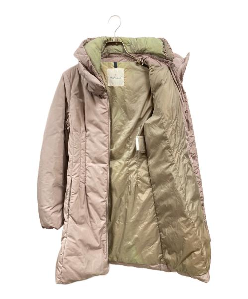 MONCLER（モンクレール）MONCLER (モンクレール) RENNE GIUBBOTTO/ダウンジャケット/モンクレール ピンクベージュ サイズ:Sの古着・服飾アイテム