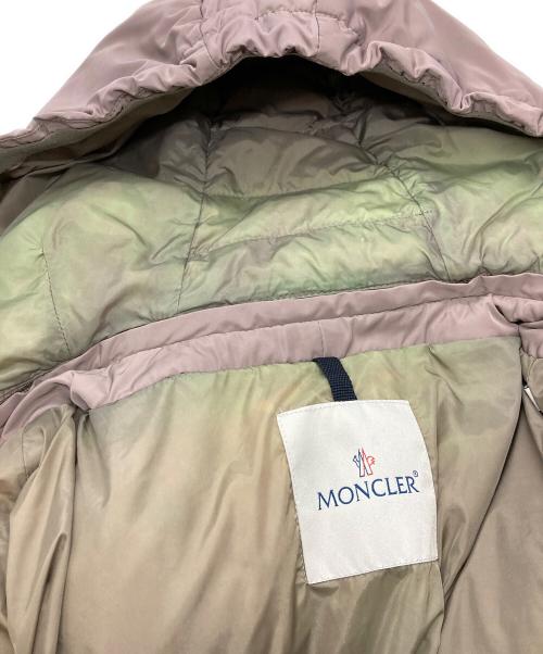 MONCLER（モンクレール）MONCLER (モンクレール) RENNE GIUBBOTTO/ダウンジャケット/モンクレール ピンクベージュ サイズ:Sの古着・服飾アイテム
