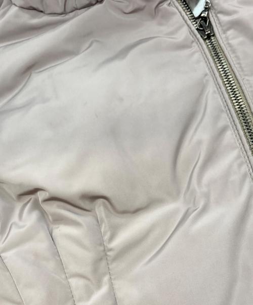 MONCLER（モンクレール）MONCLER (モンクレール) RENNE GIUBBOTTO/ダウンジャケット/モンクレール ピンクベージュ サイズ:Sの古着・服飾アイテム