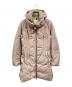 MONCLER（モンクレール）の古着「RENNE GIUBBOTTO/ダウンジャケット/モンクレール」｜ピンクベージュ
