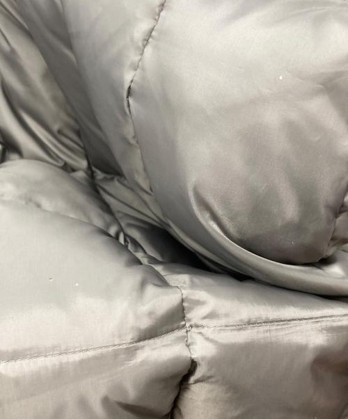 23区（ニジュウサンク）23区 (ニジュウサンク) ダウンコート/ニジュウサンク/ラクーンファー グレー サイズ:Ｍの古着・服飾アイテム