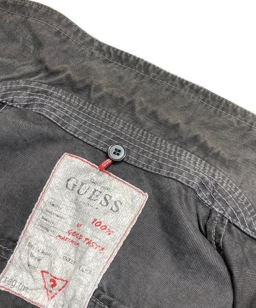 GUESS（ゲス）GUESS (ゲス) ヴィンテージライダースジャケット グレー サイズ:-の古着・服飾アイテム
