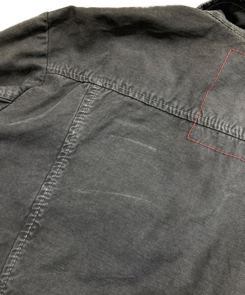 GUESS（ゲス）GUESS (ゲス) ヴィンテージライダースジャケット グレー サイズ:-の古着・服飾アイテム