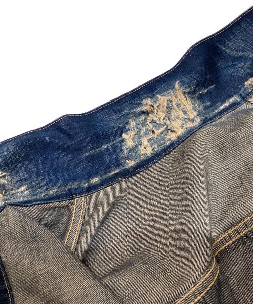 LEVI'S VINTAGE CLOTHING（リーバイス ビンテージ クロージング）LEVI'S VINTAGE CLOTHING 70507ダメージ加工2ndTypeデニムジャケット/リーバイス ビンテージ クロージング/J22 J13545 0703/日本製 BIG E インディゴ サイズ:42の古着・服飾アイテム