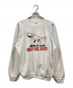 Hanesヘインズ）の古着「プリントスウェット」｜ホワイト
