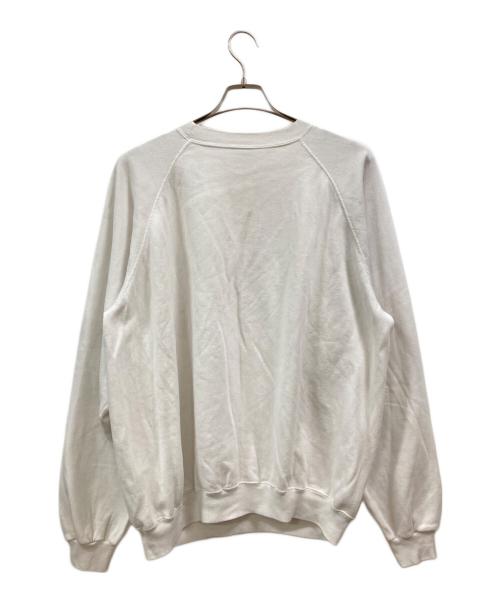 Hanes（ヘインズ）Hanes (ヘインズ) プリントスウェット ホワイト サイズ:XXLの古着・服飾アイテム