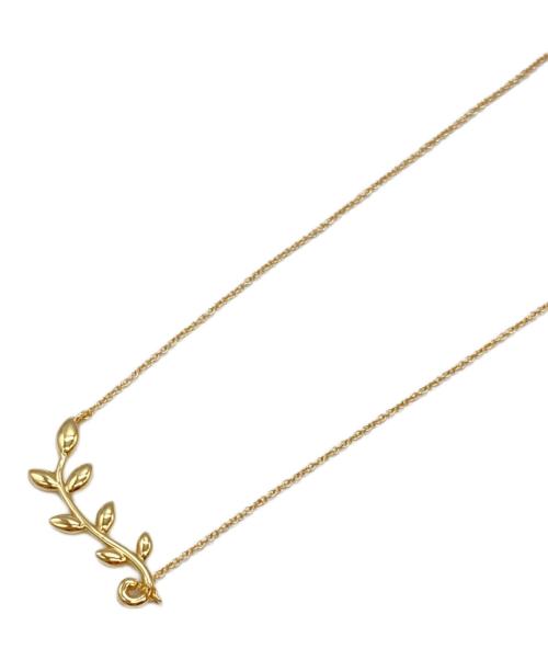 TIFFANY & Co.（ティファニー アンド コー）TIFFANY & Co. (ティファニー) オリーブリーフヴァインペンダント/ティファニー/K18(AU750刻印・チェーンも同様)/3.4ｇ ゴールドの古着・服飾アイテム
