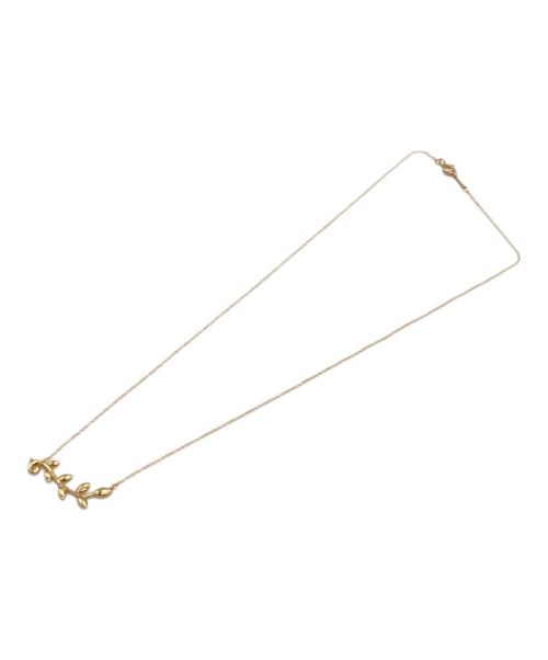 TIFFANY & Co.（ティファニー アンド コー）TIFFANY & Co. (ティファニー) オリーブリーフヴァインペンダント/ティファニー/K18(AU750刻印・チェーンも同様)/3.4ｇ ゴールドの古着・服飾アイテム