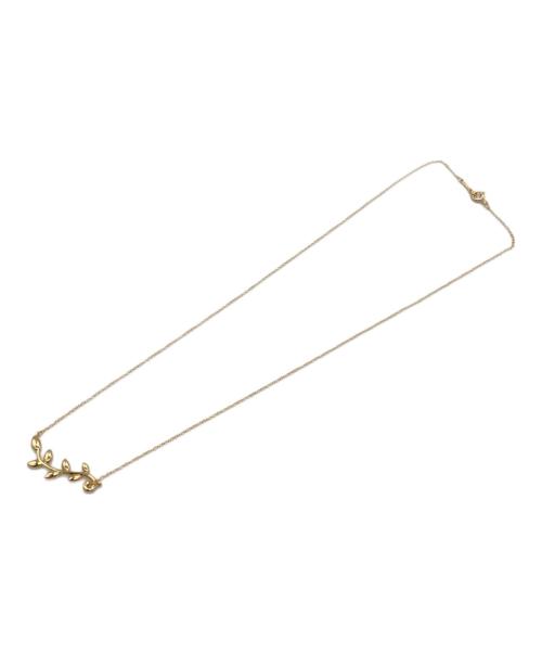 TIFFANY & Co.（ティファニー アンド コー）TIFFANY & Co. (ティファニー) オリーブリーフヴァインペンダント/ティファニー/K18(AU750刻印・チェーンも同様)/3.4ｇ ゴールドの古着・服飾アイテム