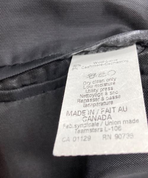 LAUREN RALPH LAUREN（ローレンラルフローレン）LAUREN RALPH LAUREN (ローレンラルフローレン) カシミヤ混ウールストライプテーラードジャケット/ローレンラルフローレン ブラック サイズ:表記なしの古着・服飾アイテム