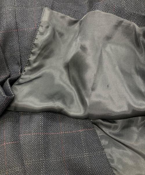 LAUREN RALPH LAUREN（ローレンラルフローレン）LAUREN RALPH LAUREN (ローレンラルフローレン) チェックテーラードジャケット/ローレンラルフローレン ネイビー サイズ:46Rの古着・服飾アイテム